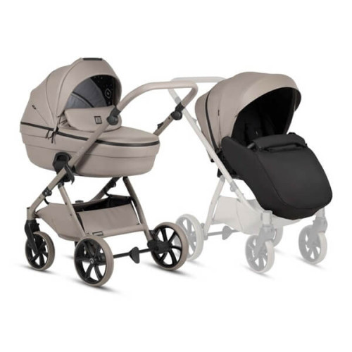 Универсальная коляска 2 в 1 Tutis Uno6 plus Leather Nocciola